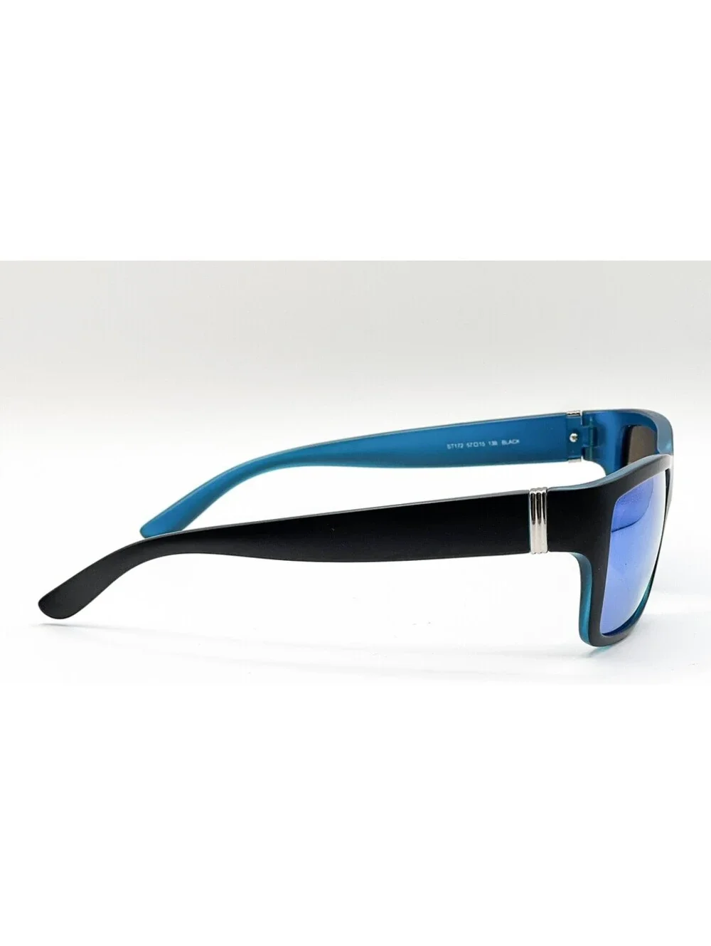 Sun Trends ST172 Black Rectangle Authentic Sunglasses 57-15-138